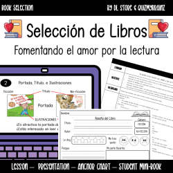 Spanish Book Selection for Little Learners