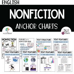 NonFiction and Text Features Anchor charts