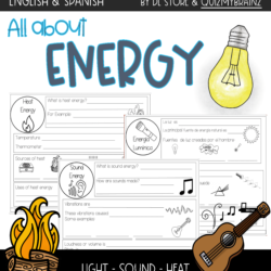 All about Energy - English & Spanish