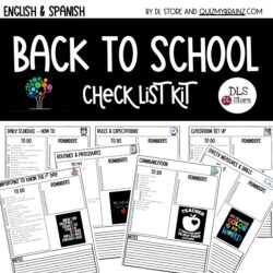 Back-to-School Checklist Kit for Organized Teachers