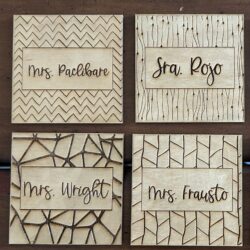 Wood Coasters