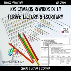 ¡Explorando los Cambios de la Tierra! Lectura y Escritura Científica
