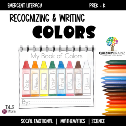 Color the Crayons - Recognizing and Writing Colors