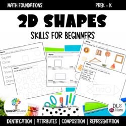 2D Shapes Skill Practice for Beginners: Recognition, Attributes & More