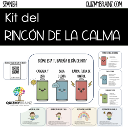Kit del Rincón de la Calma | Spanish Calm Corner | The Internal Battery Strategy | SEL Decor